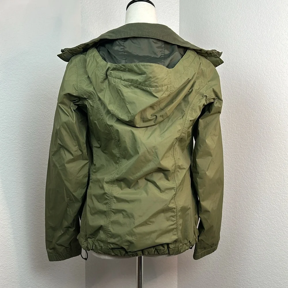 The North Face Resolve 2 Windbreaker Jacket Forest Olive Green Size XS NWOT - Picture 4 of 14